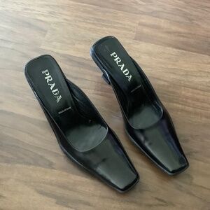Authentic Prada Black Women's Heels